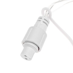 Гирлянда светодиодная "Светодиодный Дождь" 2х0.8м 160LED син. 10Вт 230В IP65 провод прозр. (нужен шнур питания 303-500-1) Neon-N