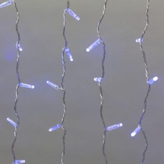 Гирлянда светодиодная "Светодиодный Дождь" 2х0.8м 160LED син. 10Вт 230В IP65 провод прозр. (нужен шнур питания 303-500-1) Neon-N