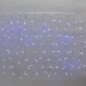 Гирлянда светодиодная "Светодиодный Дождь" 2х0.8м 160LED син. 10Вт 230В IP65 провод прозр. (нужен шнур питания 303-500-1) Neon-N
