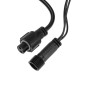 Гирлянда светодиодная "Дождь" 2х0.8м 160LED тепл. бел. 10Вт 230В IP65 провод черн. (нужен шнур питания 303-500) Neon-Night 235-2