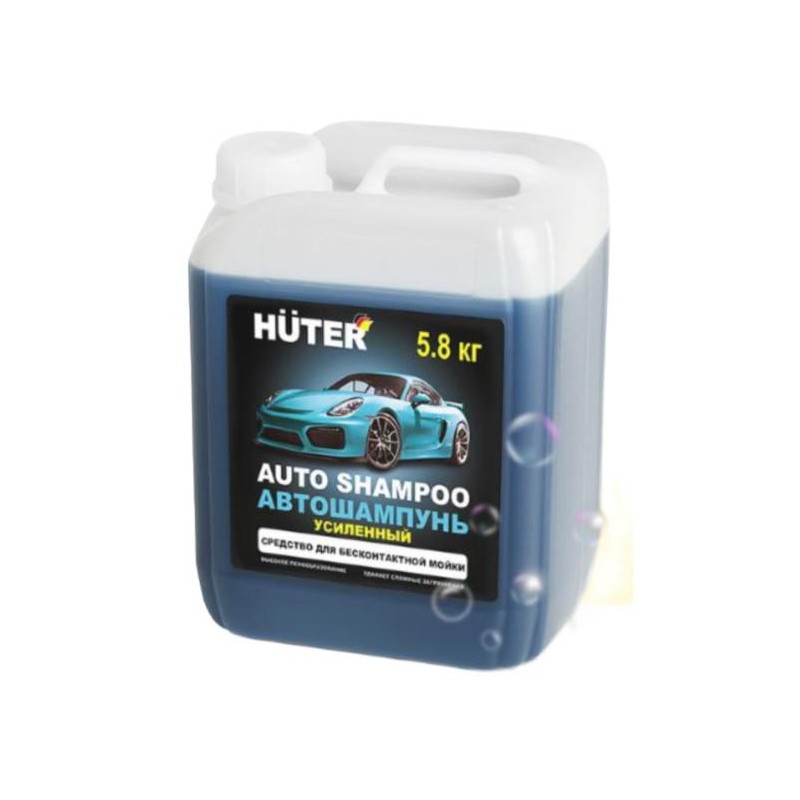 Автошампунь для бесконтактной мойки HUTER усиленный концентрат (Super Power Foam) 5.8кг Huter 71/5/42