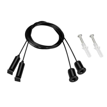 Подвес ARL-S-2x2m Set BLACK (Pad 9х2мм) металл Arlight 042735