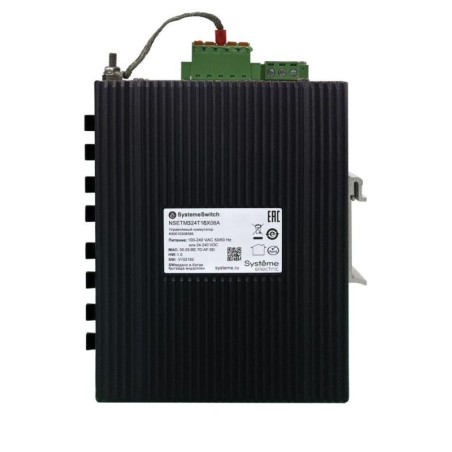 Коммутатор промышленный управляемый Ethernet L3 8х10/100/1000BaseT 8х100/1000/2500BaseX SFP SE NSETM324T16X08A