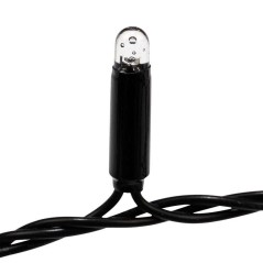 Гирлянда светодиодная "LED ClipLight" 5 нитей х20м 665LED тепл. бел. 50Вт 24В IP65 эффект мерцания flashing бел. Neon-Night 323-