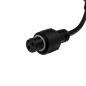 Гирлянда светодиодная "LED ClipLight" 5 нитей х20м 665LED тепл. бел. 50Вт 24В IP65 эффект мерцания flashing бел. Neon-Night 323-