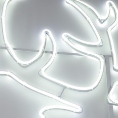 Фигура светодиодная "Сказочный олень" 140х93см 1680LED бел. 90Вт IP65 гибкий неон Neon-Night 501-314