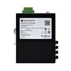 Коммутатор промышленный управляемый Ethernet L2+ 8х10/100/1000BaseT 4х1000BaseX SFP SE NSETM212T08X04B