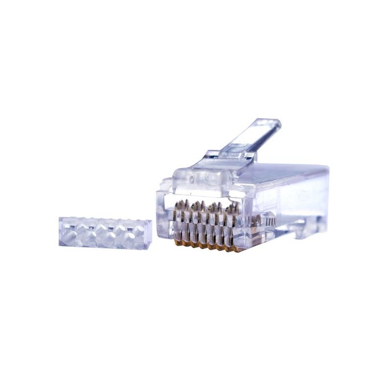Коннектор 8P8C UTP 6 3U (RJ-45) (уп.100шт.) SUPRLAN 10-0206 Коннектор 8P8C UTP 6 3U (RJ-45) (уп.100шт.) SUPRLAN 10-0206
