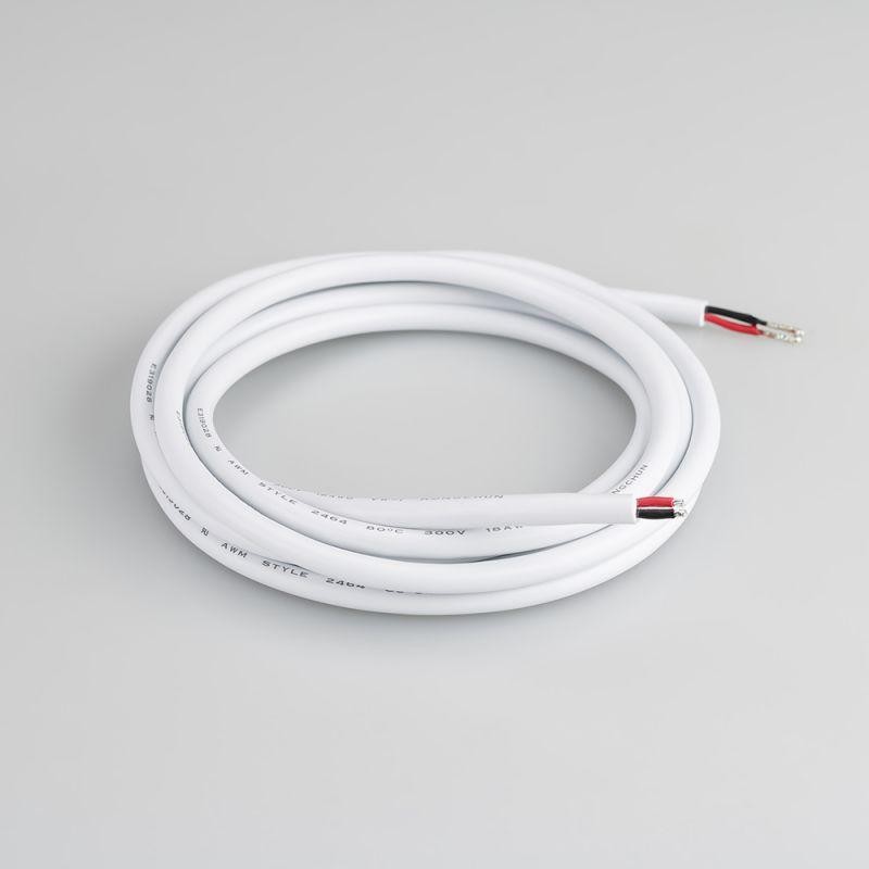 Провод питания ARL-MOONLIGHT-20AWG-2W-D4.5-CU-2000 White (закрытый) Arlight 025549 Провод питания ARL-MOONLIGHT-20AWG-2W-D4.5-CU-2000 White (закрытый) Arlight 025549