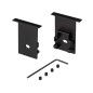 Заглушка SL-COMFORT-2542-F BLACK c отверстием металл Arlight 031783 Заглушка SL-COMFORT-2542-F BLACK c отверстием металл Arlight 031783