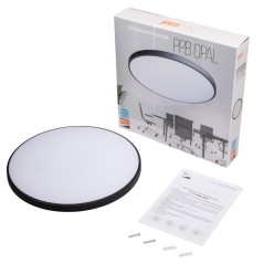 Светильник светодиодный декоративный PPB OPAL 36Вт 6500К BL d300X55 IP20 JazzWay 5065390