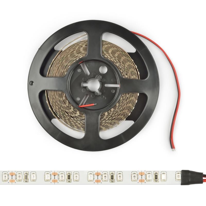 Лента светодиодная ULS-2835-168LED/m-10mm-IP20-DC24V-14W/m-5M-6500K 14Вт/м 168LED/м 6500К холод. бел. IP20 24В DC 10мм гибкая на