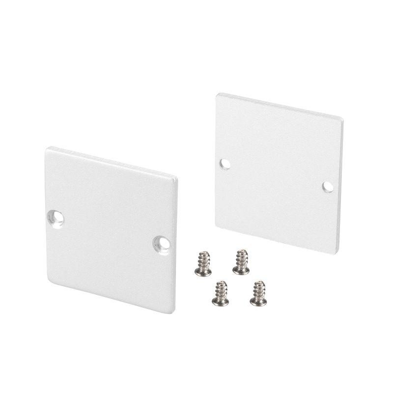 Заглушка SL-LINE-3638-LW WHITE глухая металл Arlight 040252 Заглушка SL-LINE-3638-LW WHITE глухая металл Arlight 040252