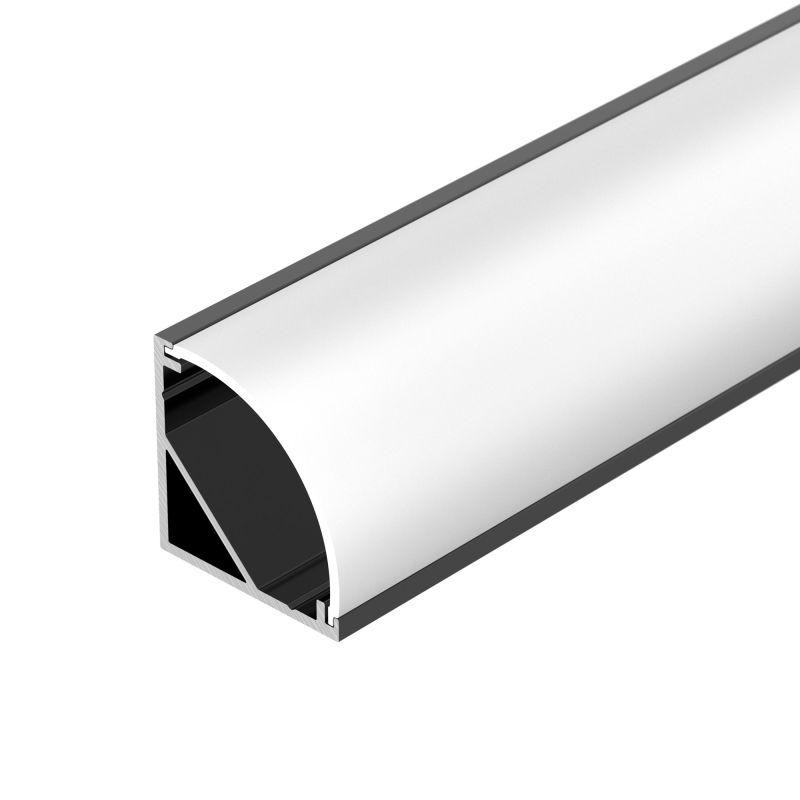 Профиль SL-KANT-H20-2000 BLACK L2000 алюм. Arlight 049016