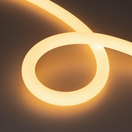 Лента герметичная MOONLIGHT-SIDE-A336-D25mm 24В Warm2700 360deg (14.4Вт/м IP65 2835 wire x1) (боковой вывод кабеля) (уп.5м) Arli