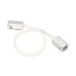 Коннектор питания ARL-MOONLIGHT-1213-CON-POWER-MID-WIRE-WH IP67 пластик 3 года Arlight 029418 Коннектор питания ARL-MOONLIGHT-1213-CON-POWER-MID-WIRE-WH IP67 пластик 3 года Arlight 029418
