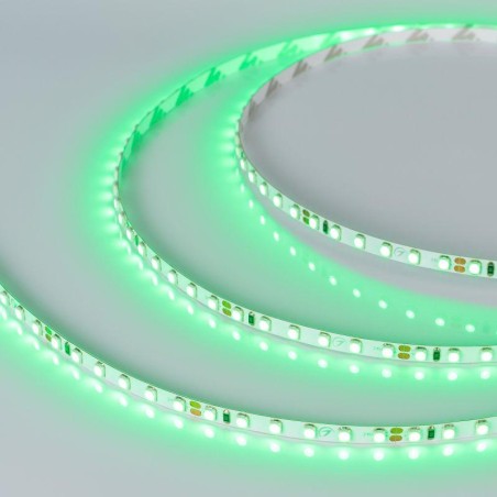 Лента светодиодная RT-A120-5mm 24V Green 9.6Вт/м IP20 2835 узкая (уп.5м) Arlight 015663(2)