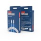 Кабель Lightning - Type-C 3А 1м ПВХ бел. Rexant 18-1129 Кабель Lightning - Type-C 3А 1м ПВХ бел. Rexant 18-1129