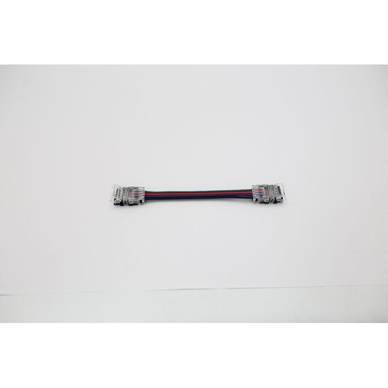 Разъем двойной 4PIN с проводом для LED ленты RGB 10мм (соединение 2х лент) VARTON V4-R0-70.0024.STR-0003 Разъем двойной 4PIN с проводом для LED ленты RGB 10мм (соединение 2х лент) VARTON V4-R0-70.0024.STR-0003