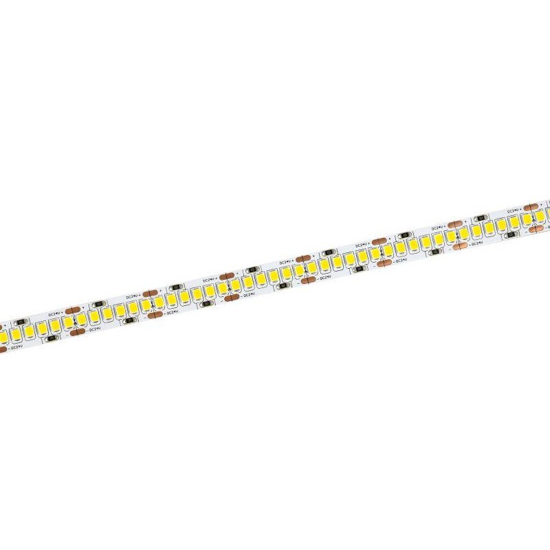 Лента светодиодная 2835-240LED 22Вт/м IP20 10мм 24В 6500К (уп.5м) IEK LSR6-2-240-20-1-05