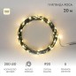 Гирлянда светодиодная "Роса" 20м 200LED тепл. бел. IP20 с контроллером провод зел. Neon-Night 303-266 Гирлянда светодиодная "Роса" 20м 200LED тепл. бел. IP20 с контроллером провод зел. Neon-Night 303-266