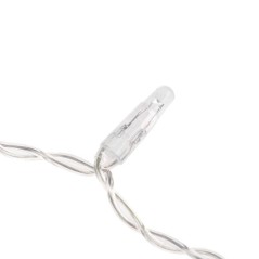 Гирлянда светодиодная "Светодиодный Дождь" 2х0.8м 160LED тепл. бел. 10Вт 230В IP65 провод прозр. (нужен шнур питания 303-500-1) 