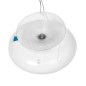 Фигура светодиодная "Санта Клаус" 190х130х10мм 8LED бел. 1Вт 4.5В IP20 на присоске с подвесом элементы питания 3хAAA (в компл.) 