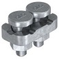 Клемма крепежная для проволоки двойная 5002 DIN-FT OBO 5304202 Клемма крепежная для проволоки двойная 5002 DIN-FT OBO 5304202