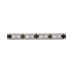 Панель коммутационная 19дюйм 1U 24 порта UTP RJ-45 кат.6 PRO Rexant 02-0234