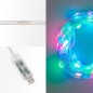 Гирлянда светодиодная смарт "Роса" "Нить" с крупными светодиодами 10м 100LED RGB IP20 USB провод прозр. Neon-Night 245-019 Гирлянда светодиодная смарт "Роса" "Нить" с крупными светодиодами 10м 100LED RGB IP20 USB провод прозр. Neon-Night 245-019