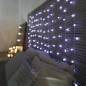 Гирлянда светодиодная "Светодиодный Дождь" 1.5х1.5м 144LED бел. 12Вт 230В IP20 с насадками шарики свечение с динамикой провод пр Гирлянда светодиодная "Светодиодный Дождь" 1.5х1.5м 144LED бел. 12Вт 230В IP20 с насадками шарики свечение с динамикой провод пр