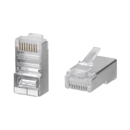 Коннектор RJ-45(8P8C) кат.5Е экранированный универсальный TOKOV Eletrcic TKE-CN-5E24-STP