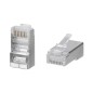 Коннектор RJ-45(8P8C) кат.5Е экранированный универсальный TOKOV Eletrcic TKE-CN-5E24-STP