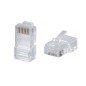 Коннектор RJ-45(8P8C) кат.5Е неэкранированный универсальный TOKOV Eletrcic TKE-CNR-5E24-UTP Коннектор RJ-45(8P8C) кат.5Е неэкранированный универсальный TOKOV Eletrcic TKE-CNR-5E24-UTP