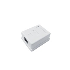 Розетка компьютерная 8P8C (RJ-45) UTP Cat.5e 1 порт TOKOV Eletrcic TKE-SMB-8P8C-1P-UTP