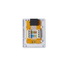 Розетка компьютерная 8P8C (RJ-45) UTP Cat.5e 1 порт TOKOV Eletrcic TKE-SMB-8P8C-1P-UTP