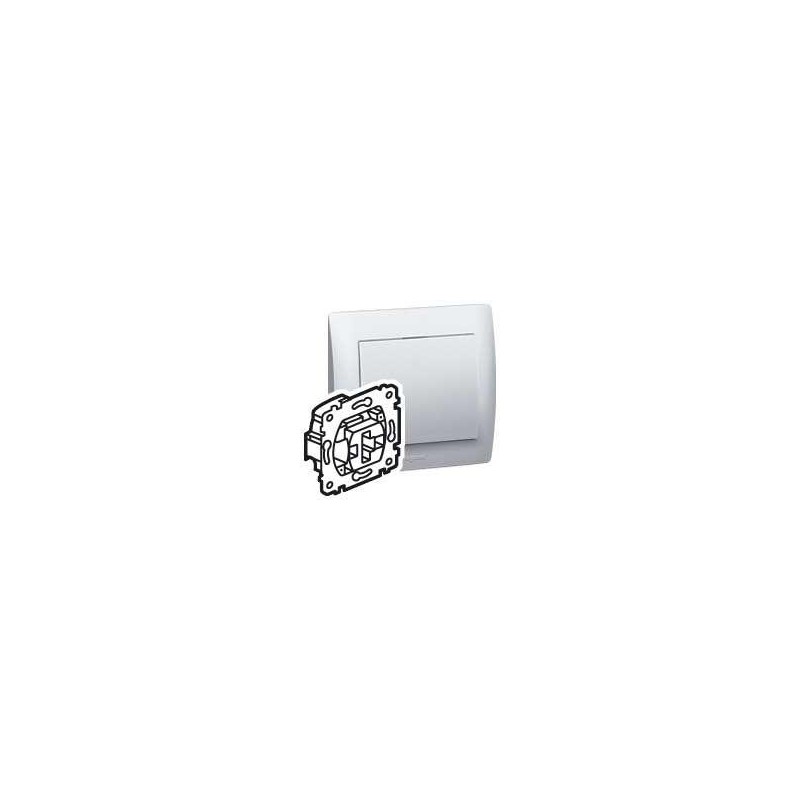 Переключатель перекрестный 1-кл. СП Galea Life 10А IP21 250В с зел. подсветкой PRO21 0.5мА механизм сер. Leg 775827