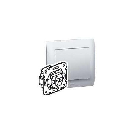 Переключатель перекрестный 1-кл. СП Galea Life 10А IP21 250В с зел. подсветкой PRO21 0.5мА механизм сер. Leg 775827