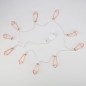 Гирлянда светодиодная "Кристаллы бронзовые" 1.5м 10LED тепл. бел. 0.1Вт IP20 провод ПВХ прозр. элементы питания 2хAA (не в компл Гирлянда светодиодная "Кристаллы бронзовые" 1.5м 10LED тепл. бел. 0.1Вт IP20 провод ПВХ прозр. элементы питания 2хAA (не в компл