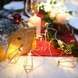 Гирлянда светодиодная "Кристаллы бронзовые" 1.5м 10LED тепл. бел. 0.1Вт IP20 провод ПВХ прозр. элементы питания 2хAA (не в компл Гирлянда светодиодная "Кристаллы бронзовые" 1.5м 10LED тепл. бел. 0.1Вт IP20 провод ПВХ прозр. элементы питания 2хAA (не в компл
