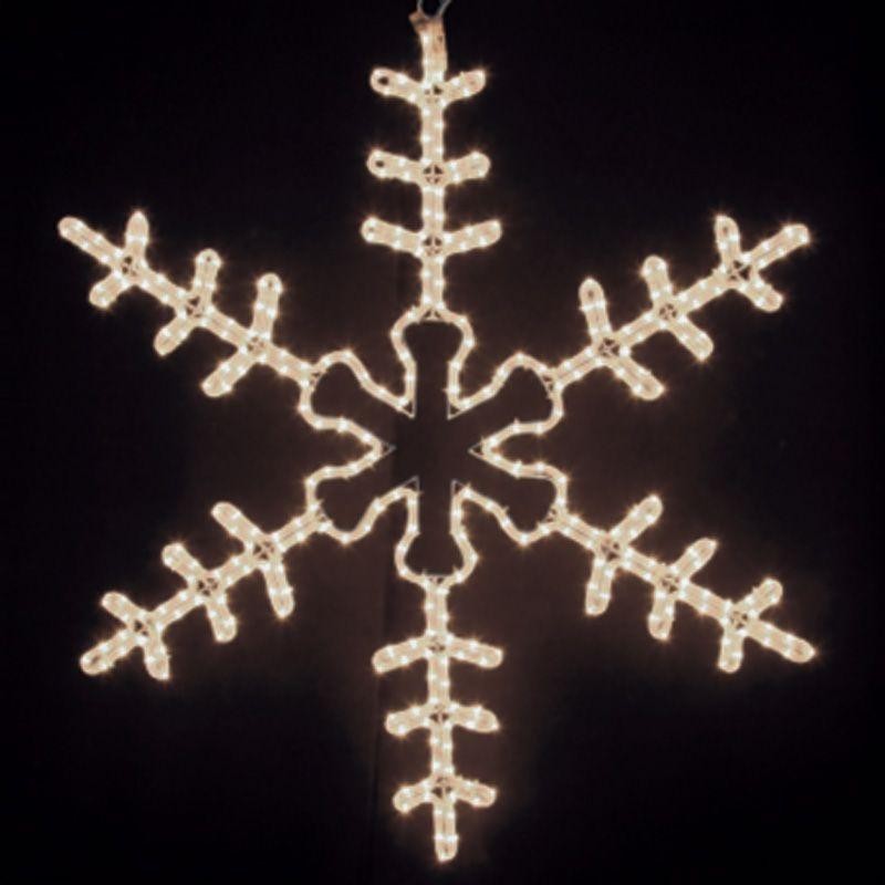 Фигура светодиодная "Большая снежинка" 95х95см 324LED тепл. бел. 40Вт 220-240В IP65 Neon-Night 501-313