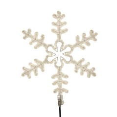 Фигура светодиодная "Большая снежинка" 95х95см 324LED тепл. бел. 40Вт 220-240В IP65 Neon-Night 501-313