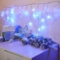 Гирлянда светодиодная "Айсикл" (бахрома) 1.8х0.5м 48LED син. 4.1Вт 230В IP20 провод прозр. Neon-Night 255-013 Гирлянда светодиодная "Айсикл" (бахрома) 1.8х0.5м 48LED син. 4.1Вт 230В IP20 провод прозр. Neon-Night 255-013