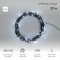 Гирлянда светодиодная "Роса" 50м 500LED бел. IP20 230В с контроллером провод зел. Neon-Night 303-285 Гирлянда светодиодная "Роса" 50м 500LED бел. IP20 230В с контроллером провод зел. Neon-Night 303-285