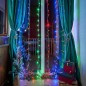 Гирлянда светодиодная "Светодиодный Дождь" 3х2м 240LED мультиколор 12Вт 230В IP20 свечение с динамикой провод прозр. Neon-Night Гирлянда светодиодная "Светодиодный Дождь" 3х2м 240LED мультиколор 12Вт 230В IP20 свечение с динамикой провод прозр. Neon-Night