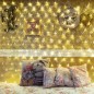 Гирлянда светодиодная "Сеть" 1.8х1.5м 180LED тепл. бел. 15Вт IP20 провод ПВХ прозр. Neon-Night 215-136