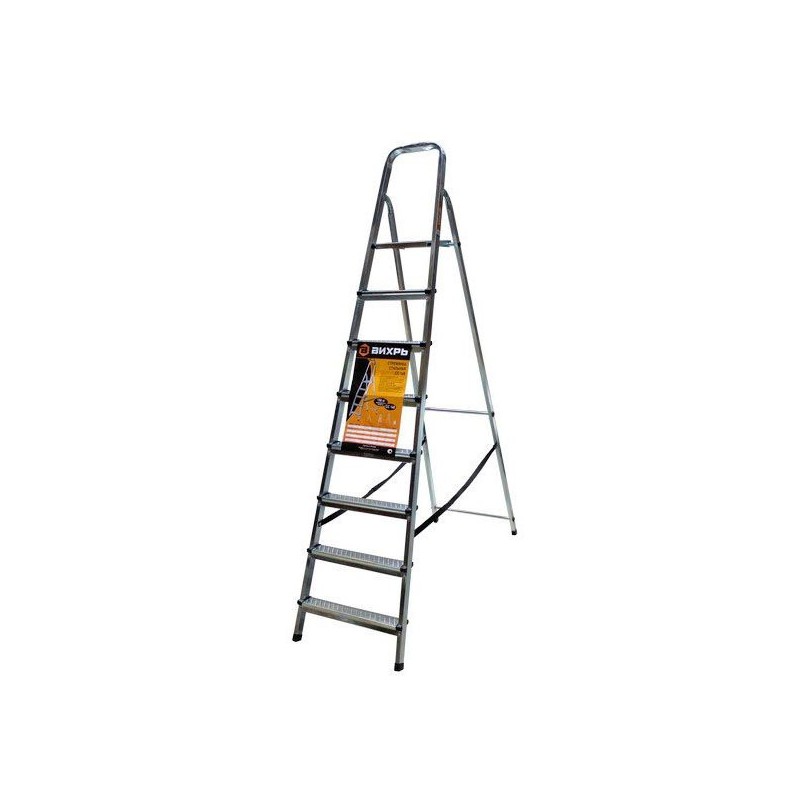 Стремянка алюминиевая СА 1х8 Вихрь 73/5/1/13 Стремянка алюминиевая СА 1х8 Вихрь 73/5/1/13