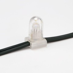 Гирлянда светодиодная "LED ClipLight" шаг 15см 665LED бел. 80Вт 12В IP65 эффект мерцания flashing бел. (уп.100м) Neon-Night 325-