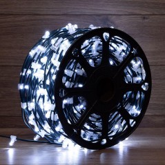 Гирлянда светодиодная "LED ClipLight" шаг 15см 665LED бел. 80Вт 12В IP65 эффект мерцания flashing бел. (уп.100м) Neon-Night 325-