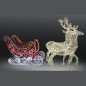 Фигура светодиодная "Олени с санями" 1LED 250Вт IP65 Neon-Night 503-112 Фигура светодиодная "Олени с санями" 1LED 250Вт IP65 Neon-Night 503-112